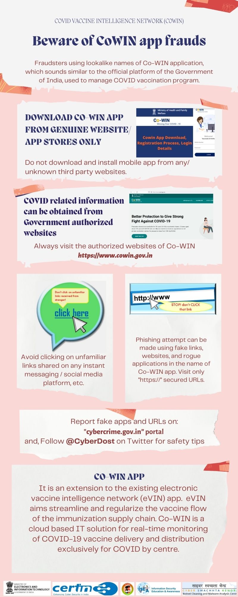 साइबर सुरक्षा संबंधी घटनाओं की रिपोर्ट incident@cert-in.org.in पर करें (चित्र 1)